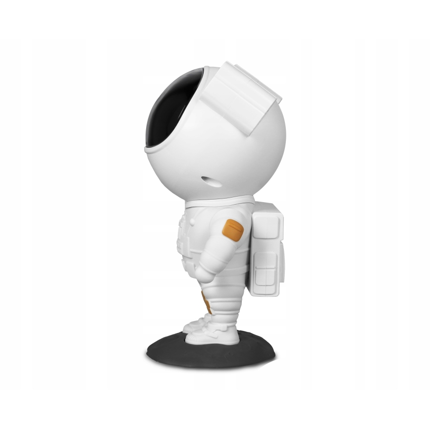 LED RGB projektor LED/5W/5V astronaut + diaľkové ovládanie