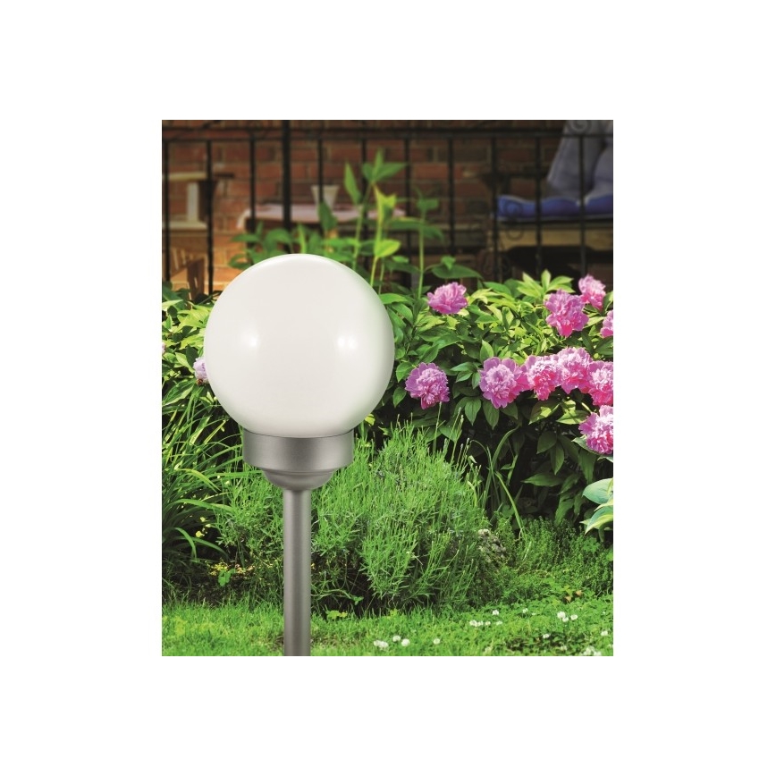 LED RGB Solárna lampa BALL LED/0,2W/AA 1,2V/600mAh IP44