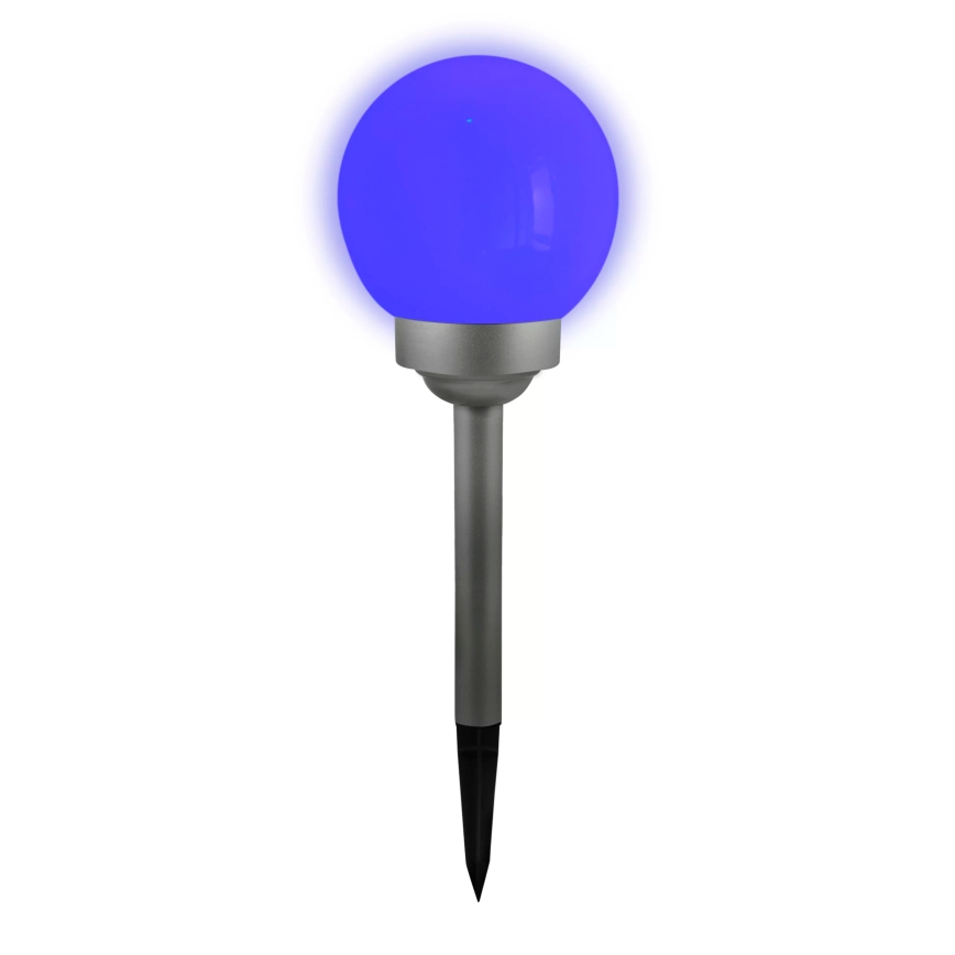 LED RGB Solárna lampa BALL LED/0,2W/AA 1,2V/600mAh IP44