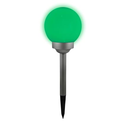 LED RGB Solárna lampa BALL LED/0,2W/AA 1,2V/600mAh IP44