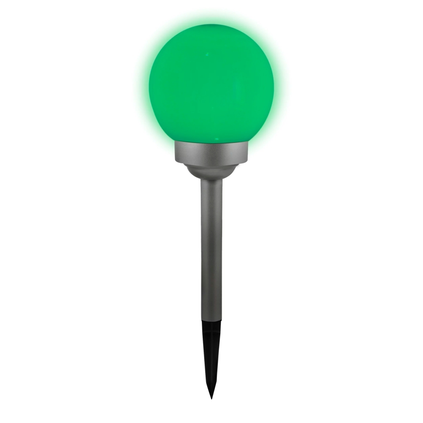 LED RGB Solárna lampa BALL LED/0,2W/AA 1,2V/600mAh IP44