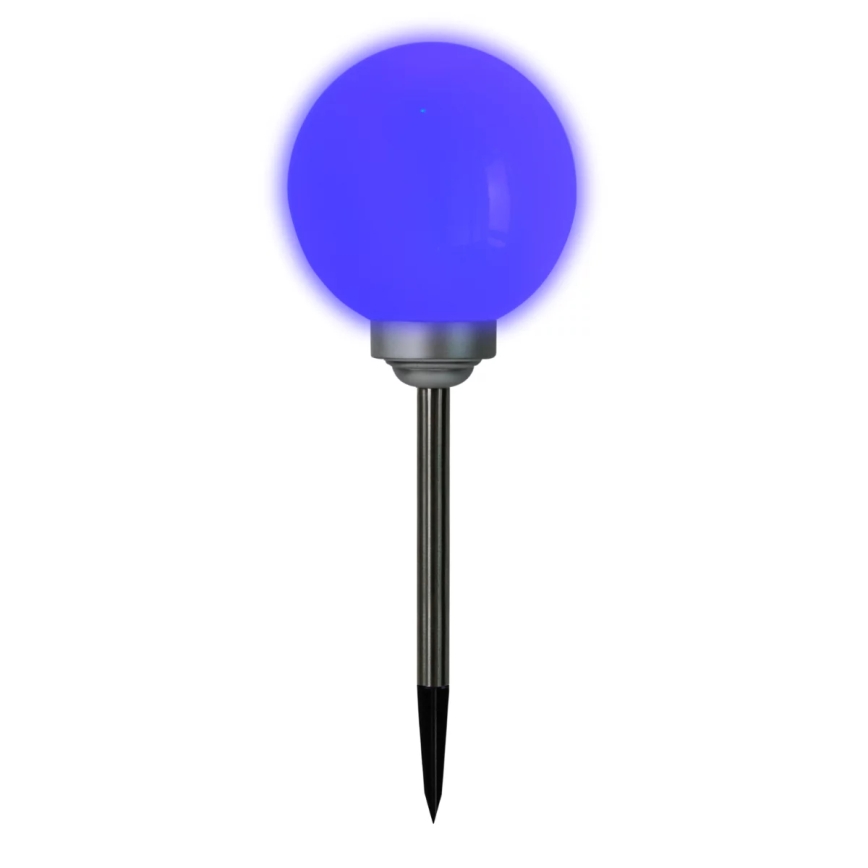 LED RGB Solárna lampa LED/0,2W/AA 1,2V/600mAh IP44