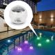 LED RGB Solárne svietidlo do bazéna so súmrakovým senzorom LED/1,2V/600 mAh IP65