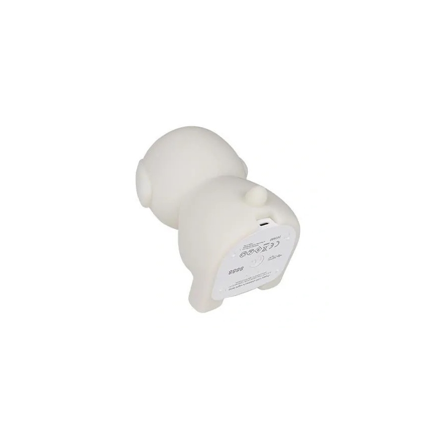 LED RGBW Stmievateľné nabíjacie detské nočné svetlo LED/2,5W/5V 3000K 1200 mAh pes
