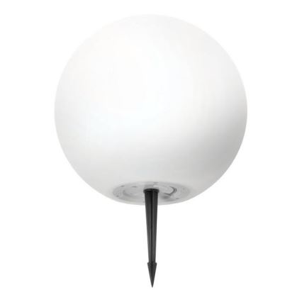 LED RGB Stmievateľná solárna lampa GARDEN BALL LED/5W/3,7V 3000K IP54 pr. 30 cm + diaľkové ovládanie