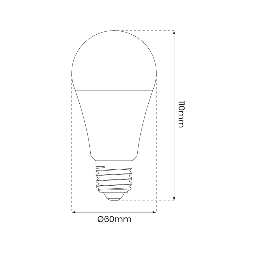 LED RGB Stmievateľná žiarovka A60 E27/8W/230V 2700-6500K Wi-Fi Tuya
