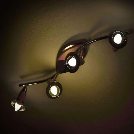 LED RGB stmievateľná žiarovka E14/3,5W/230V 6400K + diaľkové ovládanie
