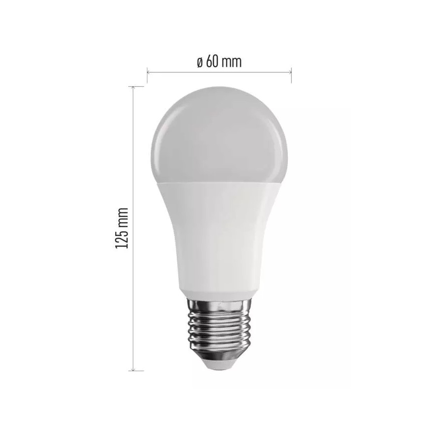 LED RGB Stmievateľná žiarovka GoSmart A60 E27/11W/230V 2700-6500K Tuya