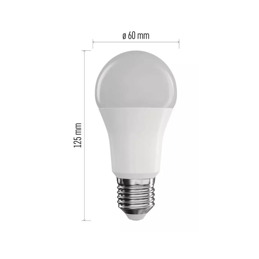 LED RGB Stmievateľná žiarovka GoSmart A60 E27/11W/230V 2700-6500K Wi-Fi Tuya