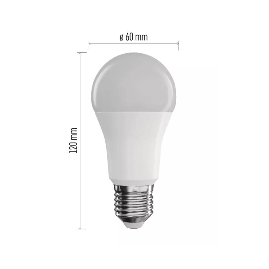 LED RGB Stmievateľná žiarovka GoSmart A60 E27/9W/230V 2700-6500K Tuya