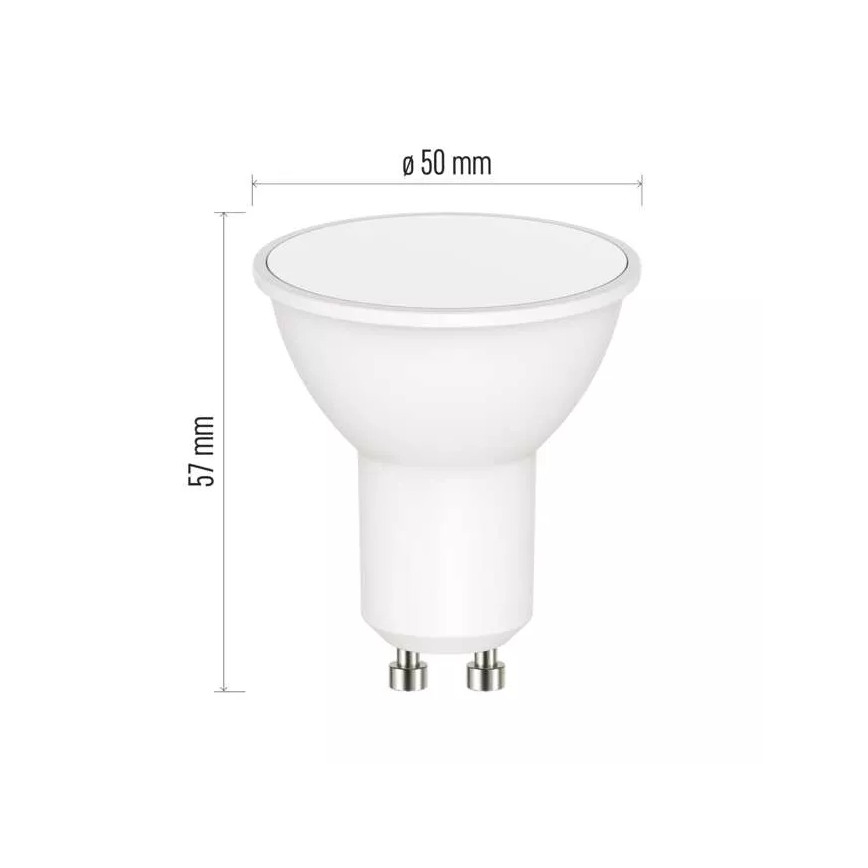 LED RGB Stmievateľná žiarovka GoSmart MR16 GU10/4,8W/230V 2700-6500K Wi-Fi Tuya
