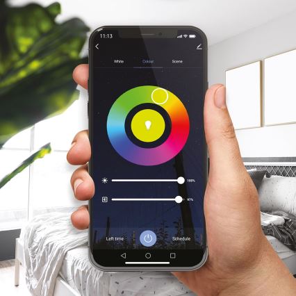 LED RGB Stmievateľná žiarovka GU10/5W/230V 2700-6500K Wi-Fi Tuya