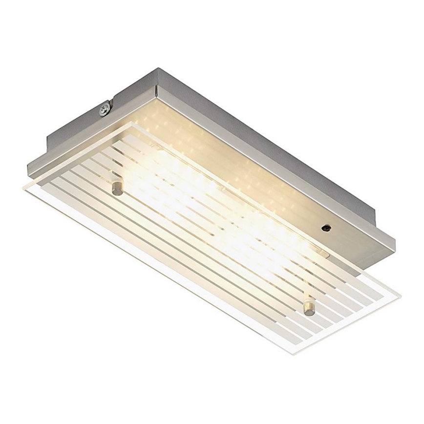 LED RGB Stmievateľné stropné svietidlo DUO 2xLED/3,6W/230V + diaľkové ovládanie