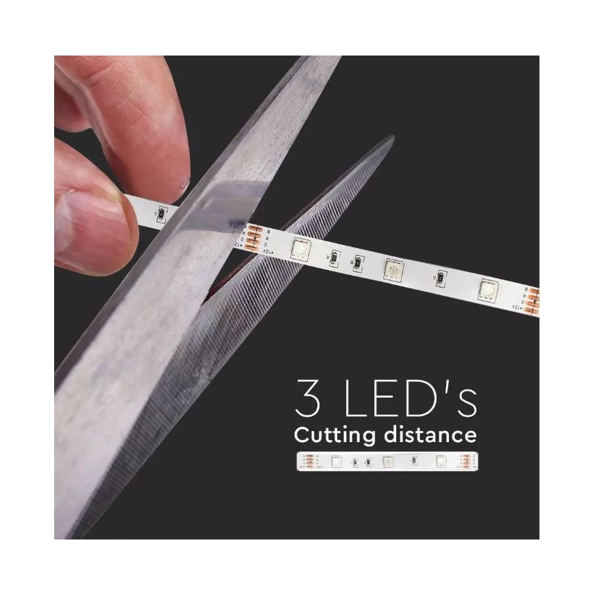 LED RGB Stmievateľný pásik 2x5m LED/4,8W/230V + DO