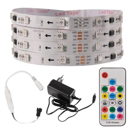 LED RGB Stmievateľný pásik MAGIC 2 m LED/12W/230V + DO