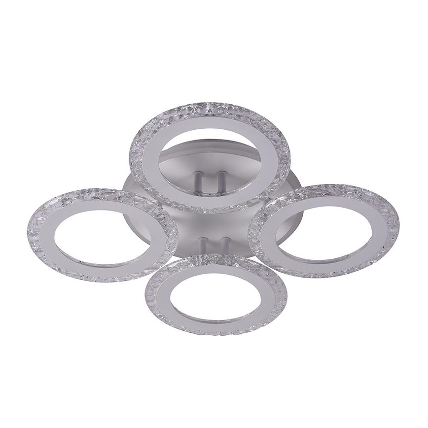 LED RGB Stmievateľný prisadený luster LED/55W/230V 3000-6500K + diaľkové ovládanie