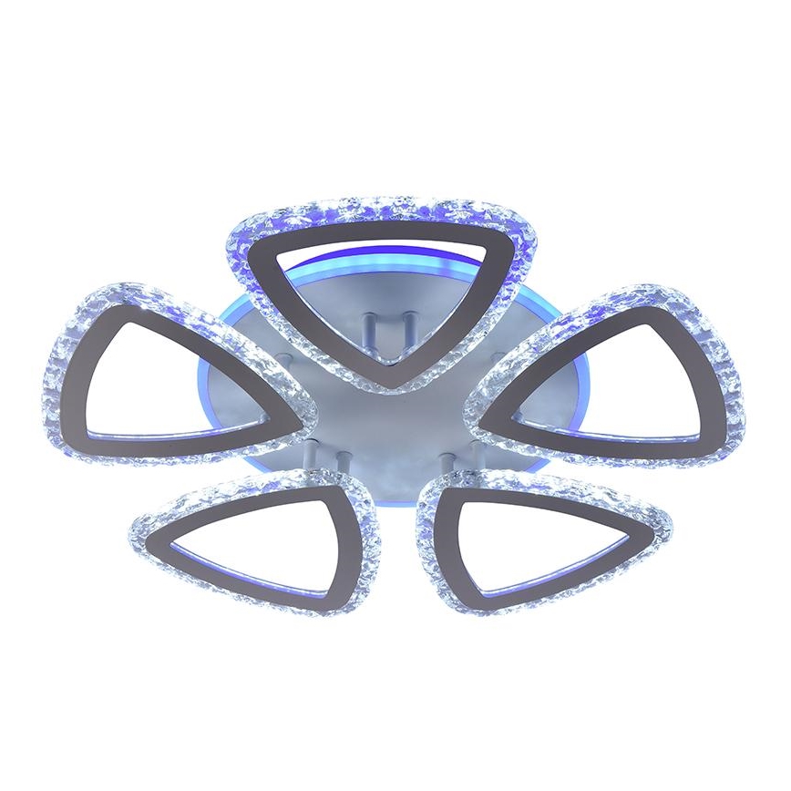 LED RGB Stmievateľný prisadený luster LED/70W/230V 3000-6500K + diaľkové ovládanie