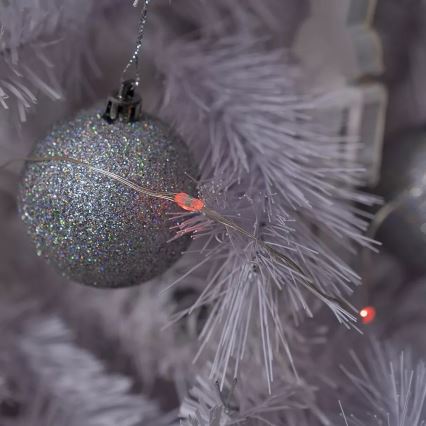 LED RGB stmievateľný svetelný reťaz 100× LED, 29 funkcií, dĺžka 10,4 m