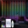 LED RGB Stmievateľný vianočný záves WIZARD 300xLED/USB 3x3m + diaľkové ovládanie