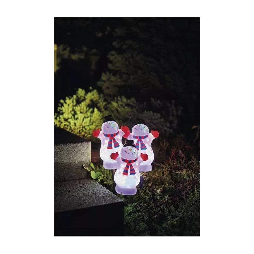 LED RGB Vianoce vonkajšia dekorácia LED/5W/5/230V IP44