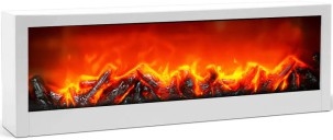 LED RGB vianočná dekorácia 11×LED/3×LR44 40×30 cm červená mašľa