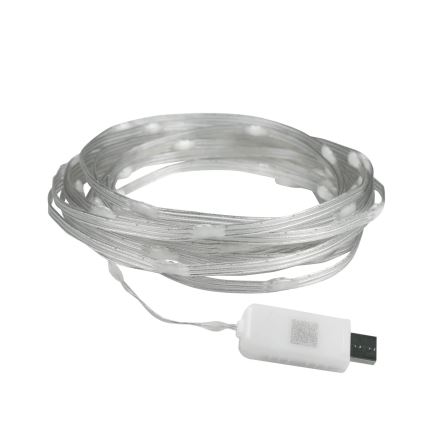 LED RGB Vianočná reťaz LED/10W/5V 10 m USB + diaľkové ovládanie