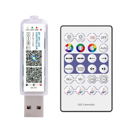 LED RGB Vianočná reťaz LED/10W/5V 10 m USB + diaľkové ovládanie