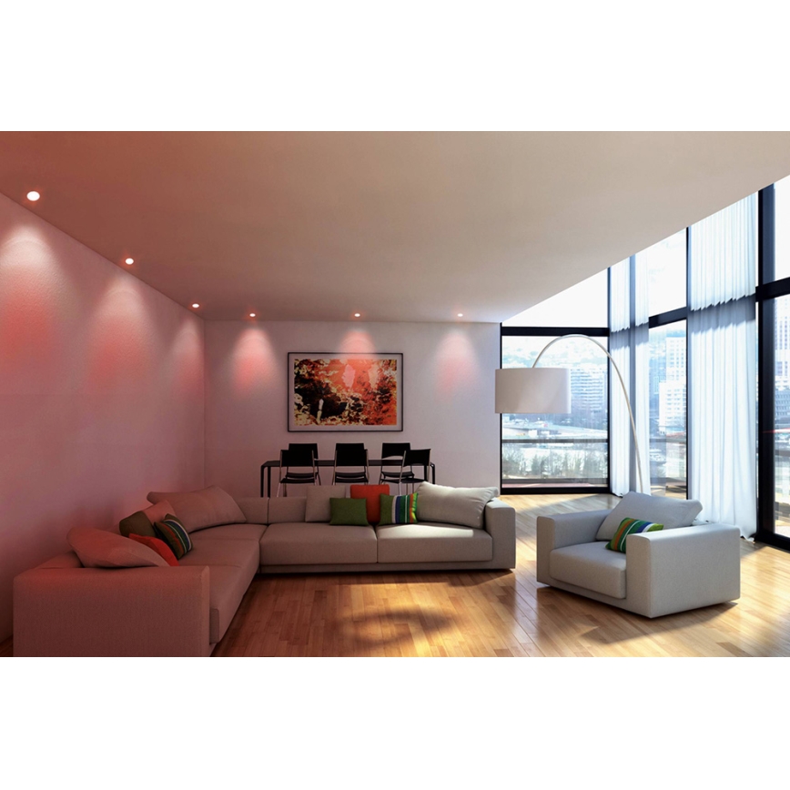 LED RGB Žiarovka CONNECT GU10/5W/230V - Eglo