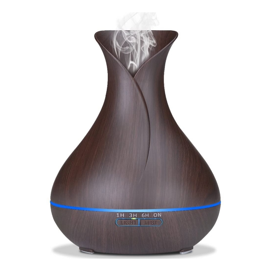 LED RGB Zvlhčovač a ionizátor vzduchu 400 ml