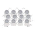 LED RGBIC+CCT dekoračná reťaz s bodovým osvetlením GoSmart 12xLED/7W/230V 255 cm Wi-Fi Tuya