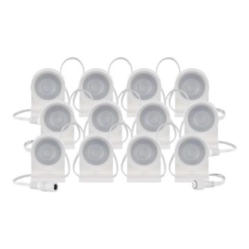LED RGBIC+CCT dekoračná reťaz s bodovým osvetlením GoSmart 12xLED/7W/230V 255 cm Wi-Fi Tuya