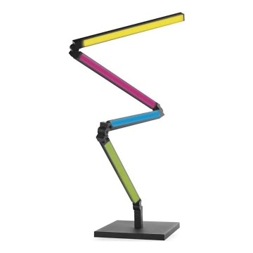 LED RGBIC Stmievateľná stojacia lampa GoSmart LED/20W/230V 2700K Wi-Fi Tuya