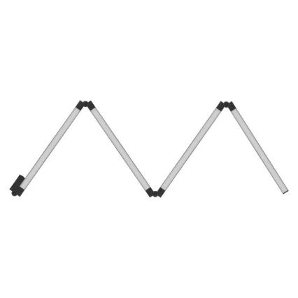 LED RGBIC Stmievateľná stojacia lampa GoSmart LED/20W/230V 2700K Wi-Fi Tuya