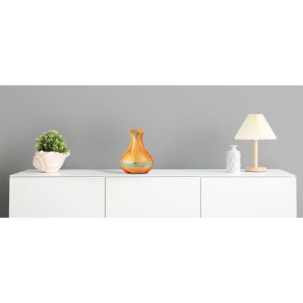 LED RGBW Aróma difúzor a zvlhčovač vzduchu LED/230V 500 ml Wi-Fi + diaľkové ovládanie