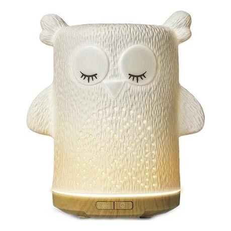 LED RGBW Aróma difúzor LED/8W/230V 100 ml sova