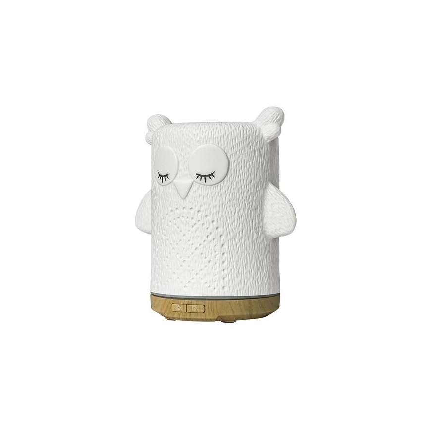 LED RGBW Aróma difúzor LED/8W/230V 100 ml sova