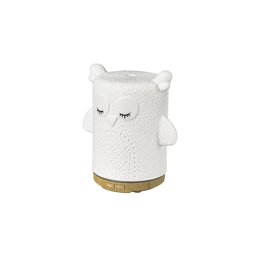 LED RGBW Aróma difúzor LED/8W/230V 100 ml sova