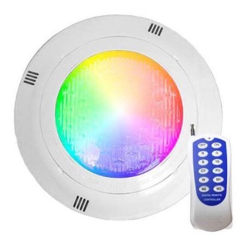 LED RGBW Bazénové svietidlo LED/45W/12V IP68 + diaľkové ovládanie