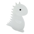 LED RGBW Detská dotyková lampa LED/1W/5V USB 1200 mAh dinosaurus