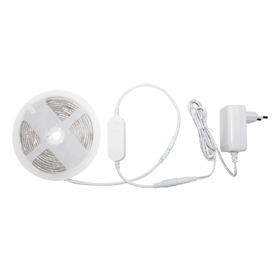 LED RGBW Kúpeľňový stmievateľný pásik LED/12,5W/12V IP65 5m Wi-Fi Tuya