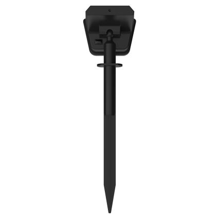 LED RGBW solárne svietidlo so senzorom LED/3,7V IP54 1200 mAh čierne
