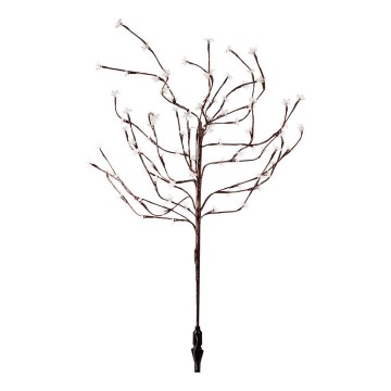 LED RGBW Solárne svietidlo TREE LED/0,1W/1,2V 600 mAh IP44 hnedá