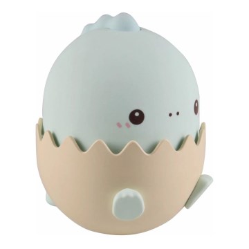 LED RGBW Stmievateľná detská dotyková lampa BABY DINO LED/0,75W/5V USB 1200 mAh modrá