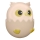 LED RGBW Stmievateľná detská dotyková lampa OWL LED/1W/5V USB 1200 mAh sova ružová