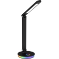 LED RGBW Stmievateľná dotyková stolná lampa NEPTUN LED/7W/230V čierna