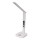 LED RGBW Stmievateľná dotyková stolná lampa s bezdrôtovým nabíjaním displejom a USB portom MAGNUS LED/6W/5V 3000-6500K biela+