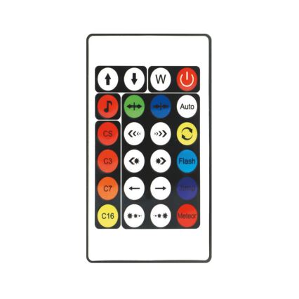 LED RGBW Stmievateľná stojacia lampa LOLLY LED/5W/230V + diaľkové ovládanie