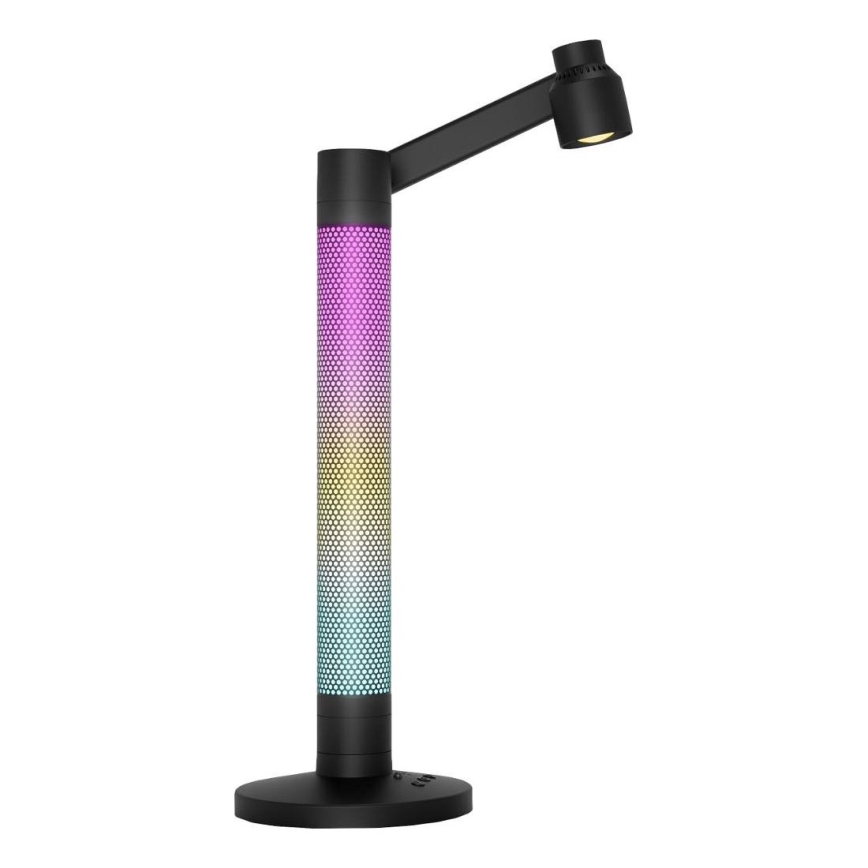 LED RGBW Stmievateľná stolná lampa LED/10W/5V 2700-6000K Wi-Fi Tuya + diaľkové ovládanie