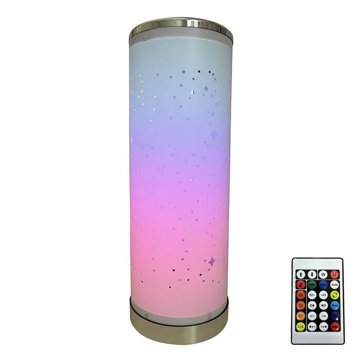LED RGBW Stmievateľná stolná lampa LED/5W/230V + diaľkové ovládanie