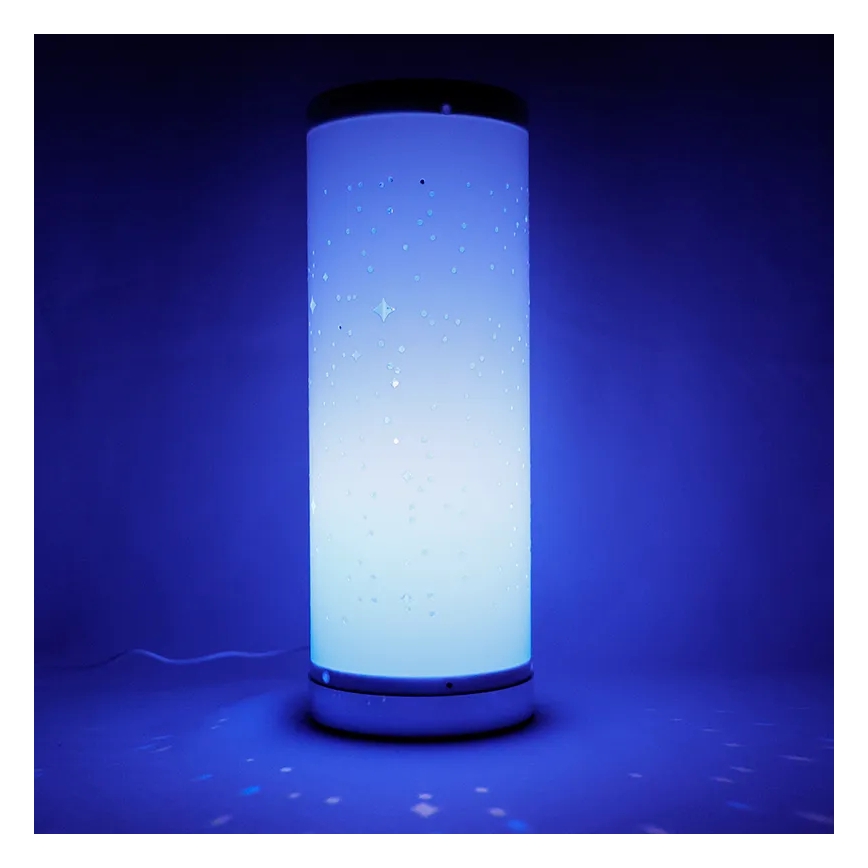 LED RGBW Stmievateľná stolná lampa LED/5W/230V + diaľkové ovládanie